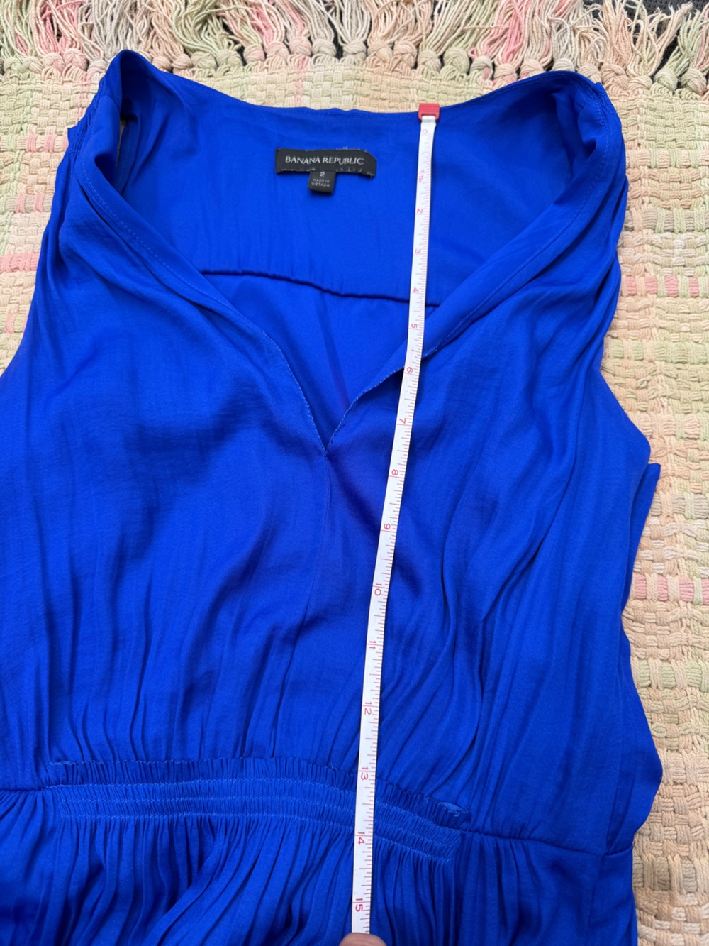 Banana republic blue dress - Picture 7 of 9